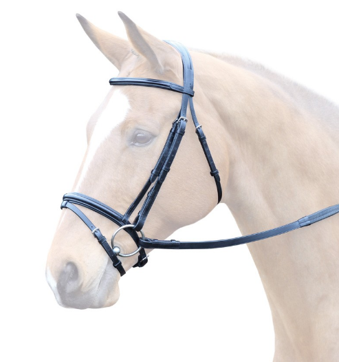 Bridleway Lavello Flash Bridle Black