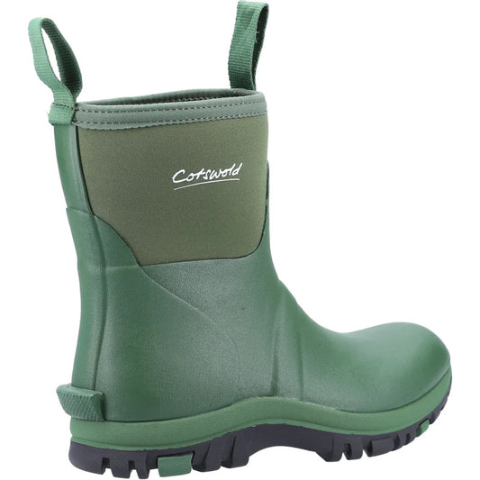 Cotswold Blaze Neoprene Green Welly
