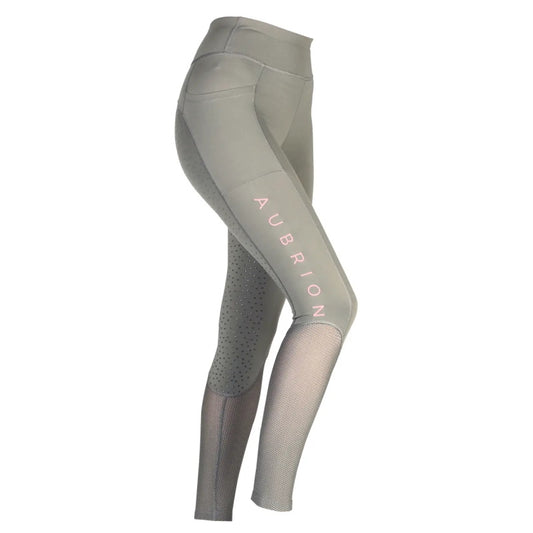 Aubrion Rhythm Mesh Tights Olive