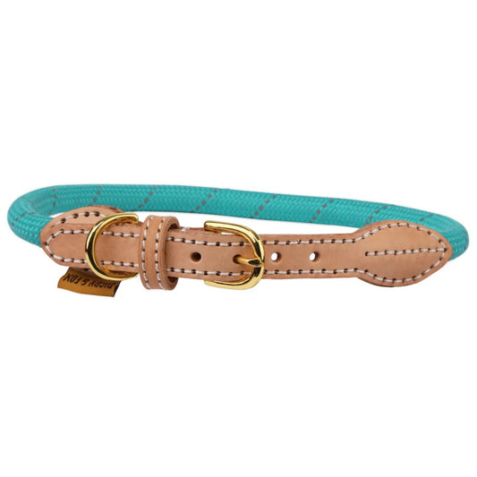 Digby & Fox Reflective Dog Collar Teal