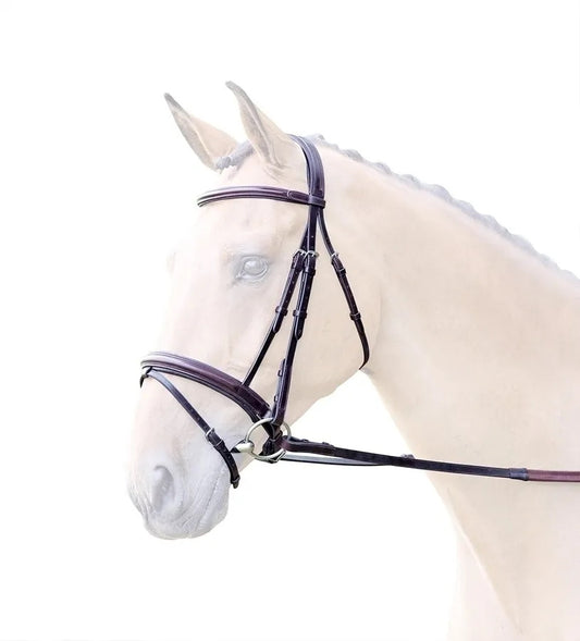 Bridleway Lavello Flash Bridle Crank Havana