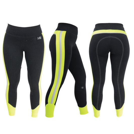 HyViz Reflector Ladies Breeches Yel/Blk
