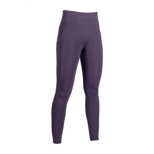 HKM Ladies Lavender Bay Full Seat Dk Lilac Tight