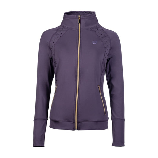 HKM Ladies Lavender Bay Zip Jacket Dk Lilac