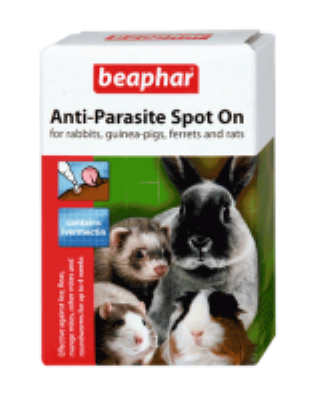 Beaphar: Anti-Parasite Spot On Rabbit/Guinea Pig