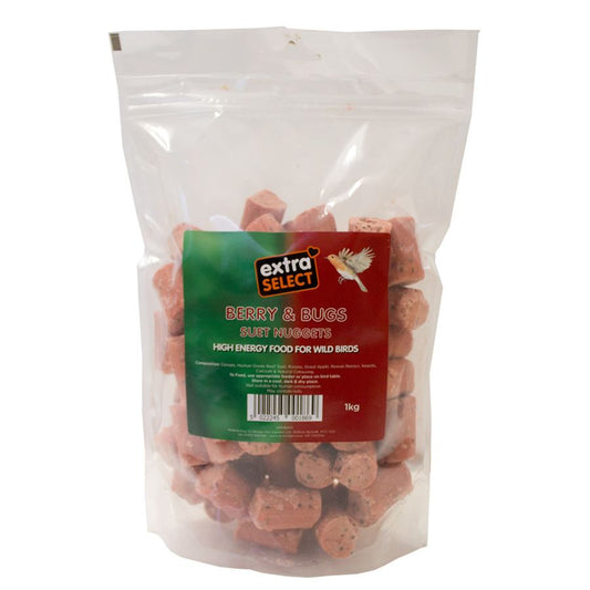 Extra Select: Suet Nuggets With Berry & Bugs 1kg