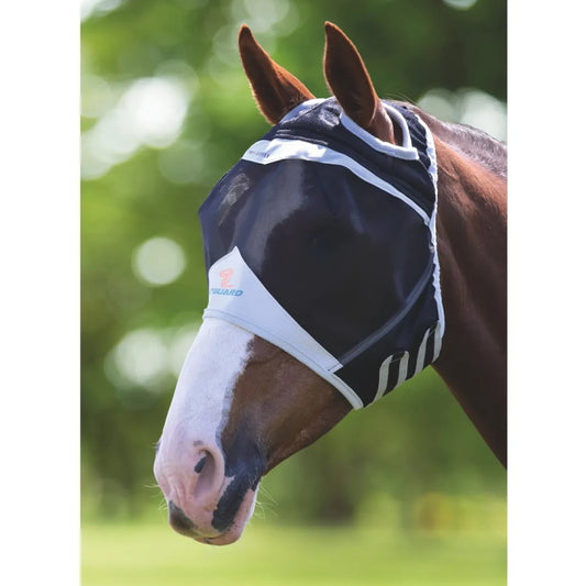 FlyGuard Pro Fine Mesh Fly Mask With Ear Hole
