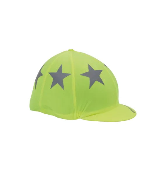 Equiflector Hat Silk, Big Stars: Yellow