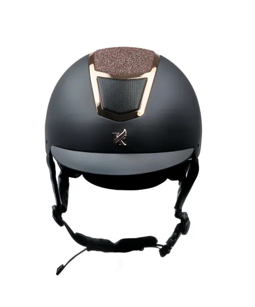 Karben Valentina Riding Hat Nav/Rose Gold