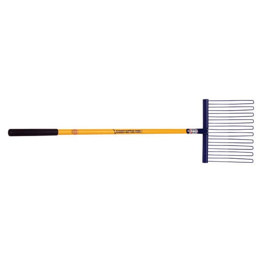 Fyna-Lite Rubber Matting Fork Long Hardwood Handle 120cm RML