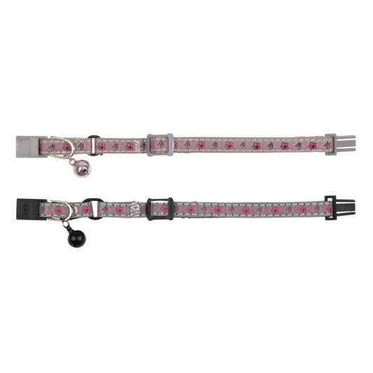 Trixie: Jnr Kitten Collar Reflective Flowers