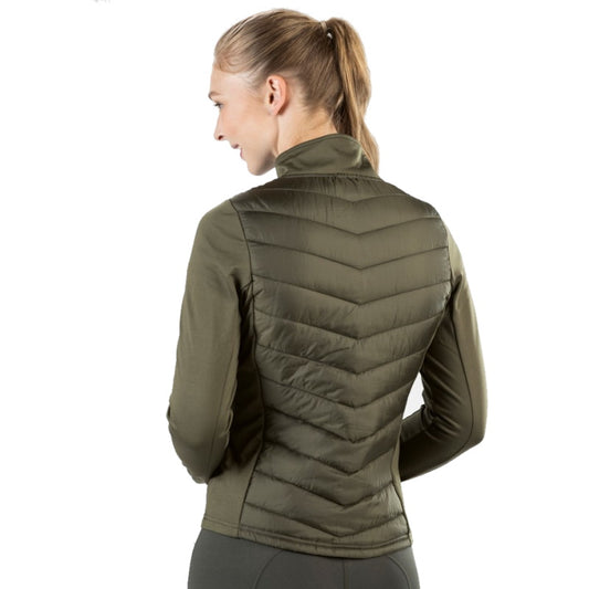 HKM Jersey/Nylon Style Prag Jacket Olive