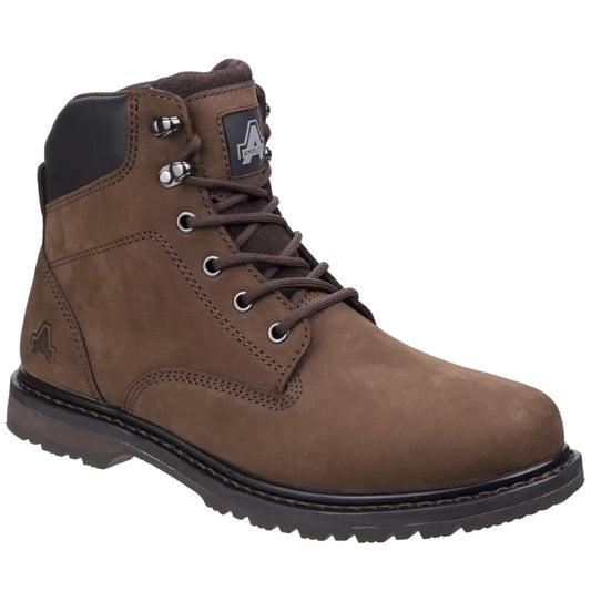 Amblers Millport Brown Lace Up Boot