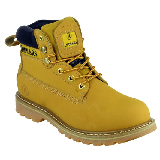 Amblers Tavistock Tan Lace Up Boot