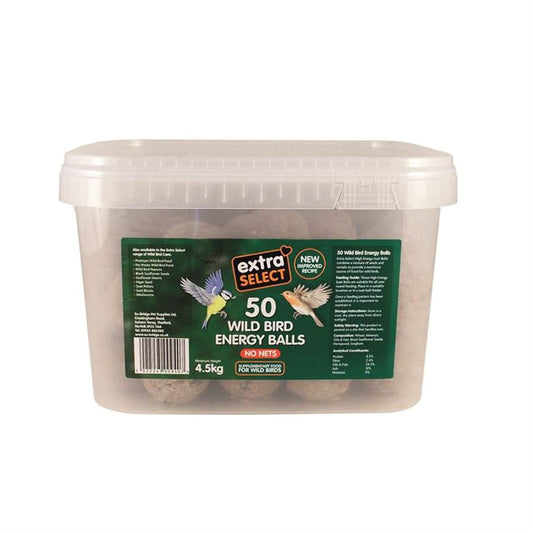 Extra Select: Energy/Fat Balls In Tub 50''s