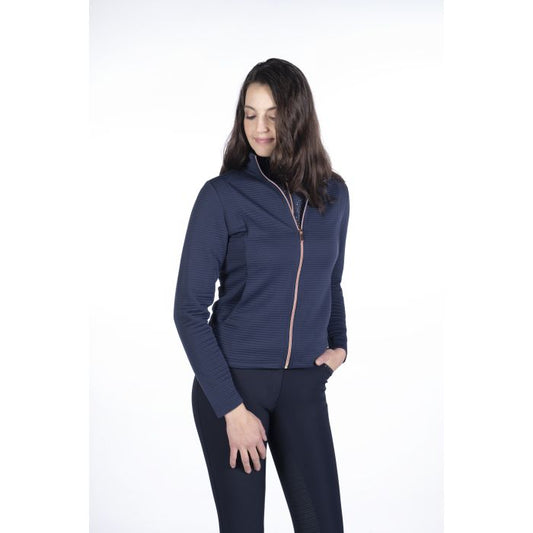 HKM Yvonne Sweat Jacket Deep Blue