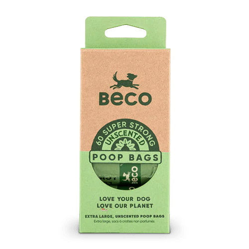 Beco: Unscented Degradable Poop Bags: 60''s