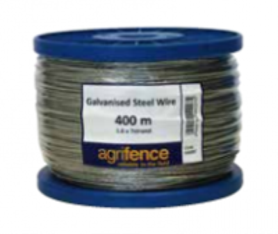 Agrifence: Galvanised Wire 7 Strand 400m