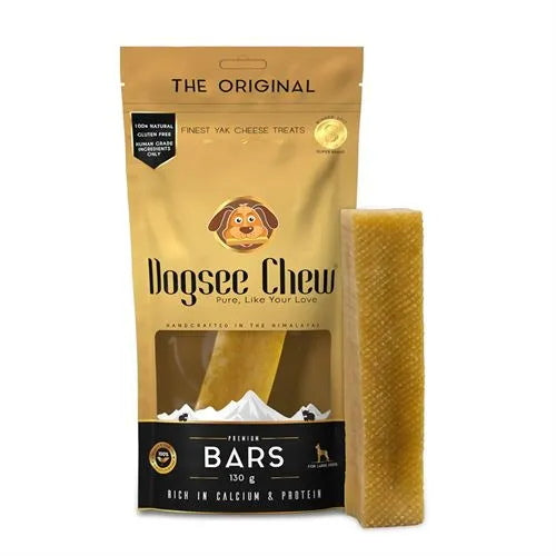 Dogsee: Chew Bars Large 1''s (130gm)