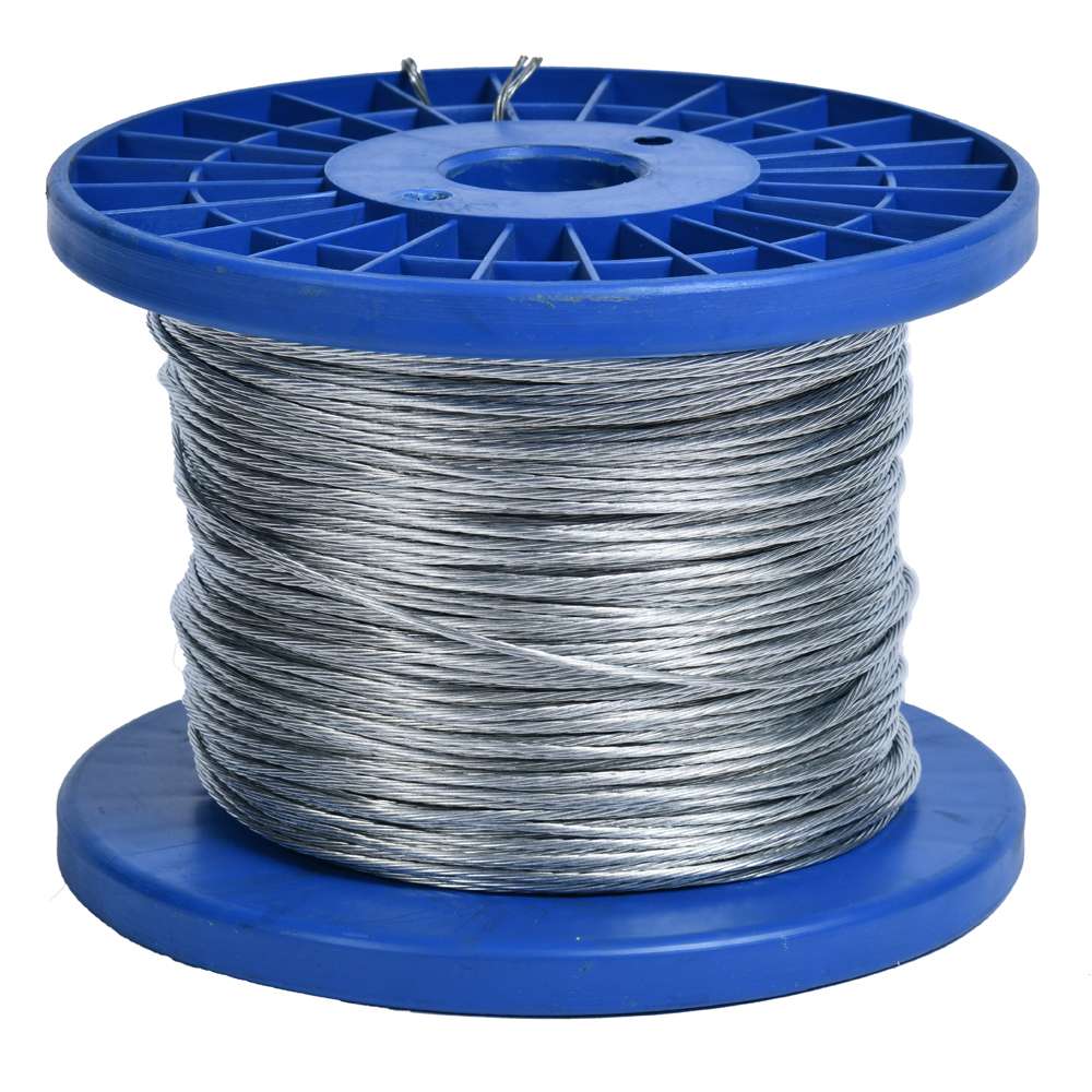Agrifence: Galvanised Wire 7 Strand 200m