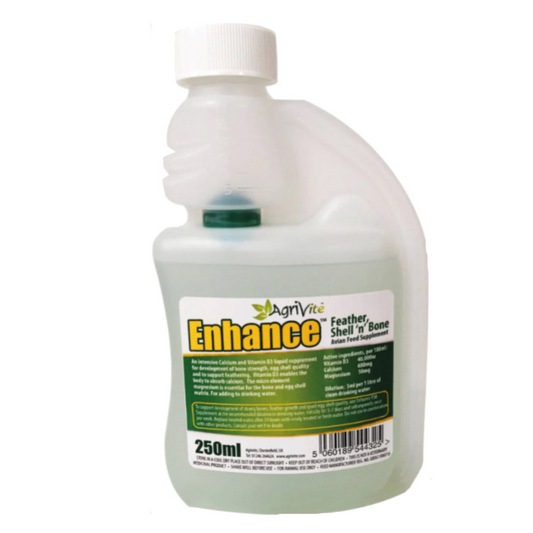 Agrivite Enhance Feather, Shell ''n'' Bone 250ml
