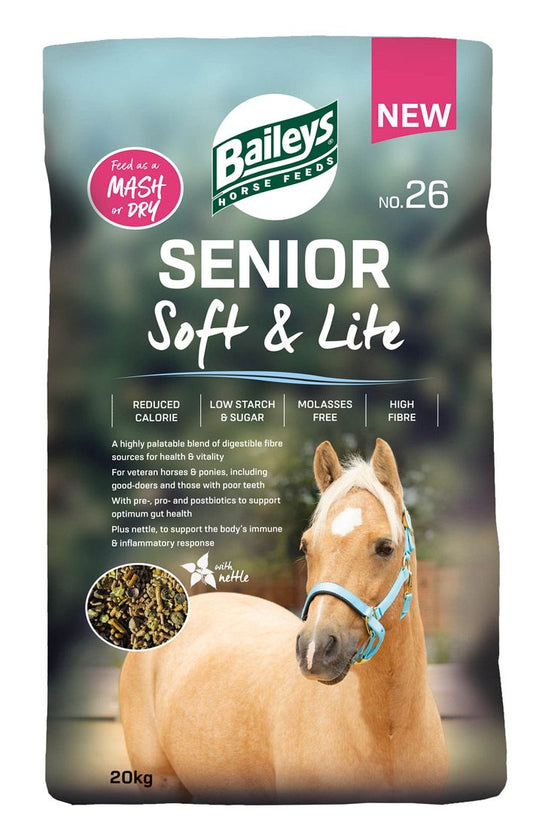 Baileys: No 26 Senior Soft And Lite Mash 20kg
