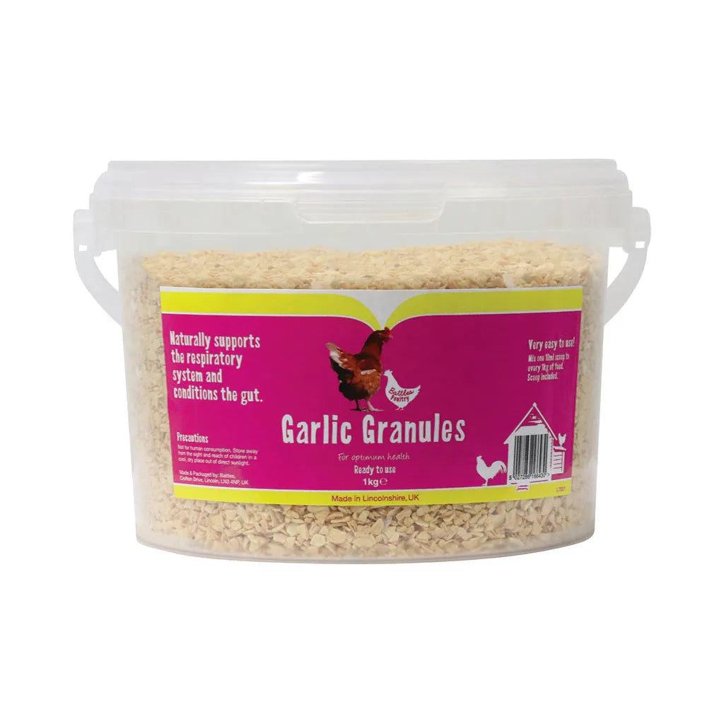 Battles Poultry Garlic Granules: 1kg