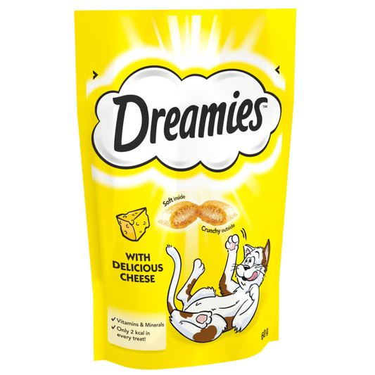 Dreamies: Cat Treats Cheese 60gm