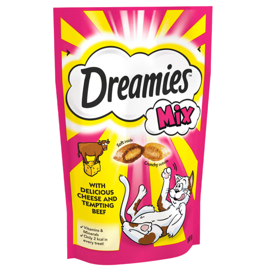 Dreamies: Cat Treats Beef & Cheese 60gm