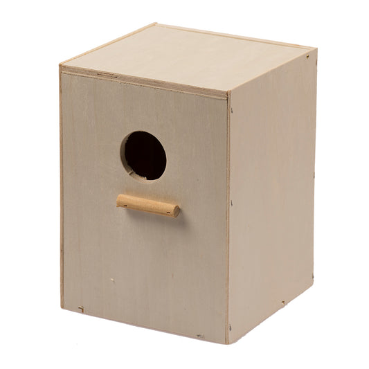 Den: Nest Box Vertical Budgie 15x15x20cm