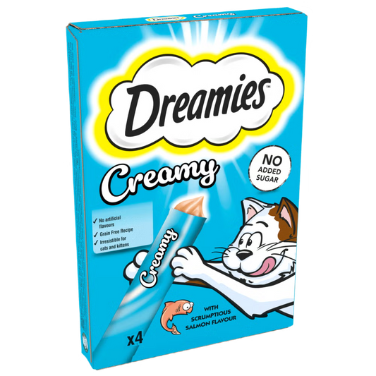 Dreamies: Cat Treats Creamy Salmon 40gm
