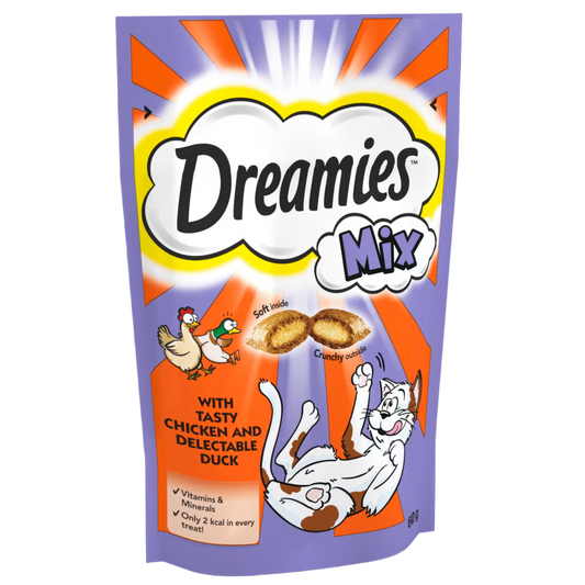Dreamies: Cat Treats Chicken & Duck 60gm