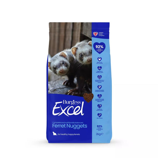 Burgess Excel: Ferret Nuggets 2kg