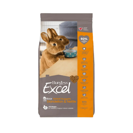 Burgess Excel: Adult Rabbit Indoor 1.5kg