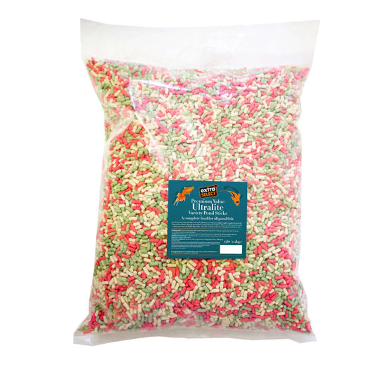 Extra Select: Premium Ultralite Variety Pond Sticks 15ltr