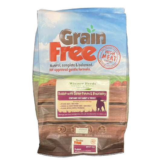 Widmer: GF Adult Rabbit With Turkey Sweet Potato & Blackberry 6kg