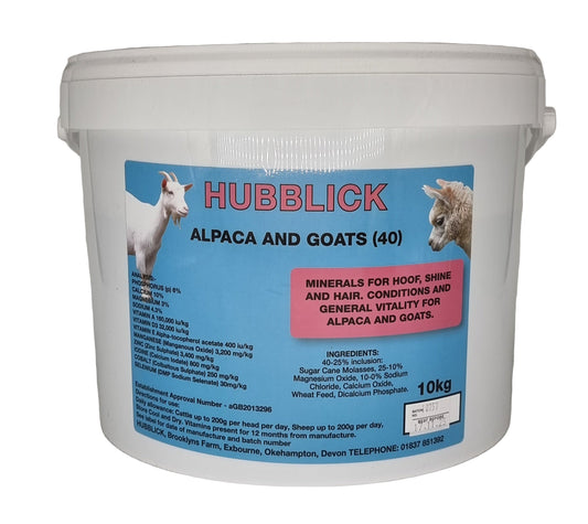 Hubblick Field Lick Goat & Alpaca 10kg