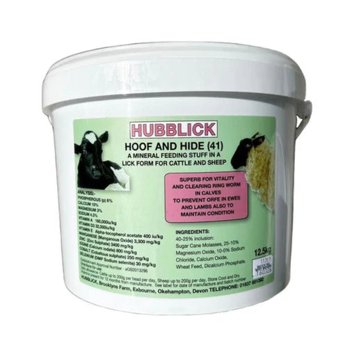 Hubblick Field Lick Hoof & Hide 12.5kg