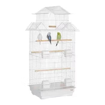 Sky: Liberta Junta Cage For Small Birds White 47x36x104cm