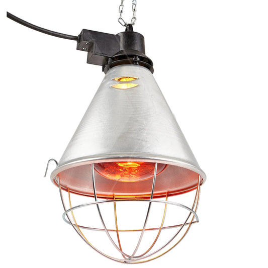 Saddlers: Heatlamp Holder With Reflector, Heat Switch, Chain & Cable