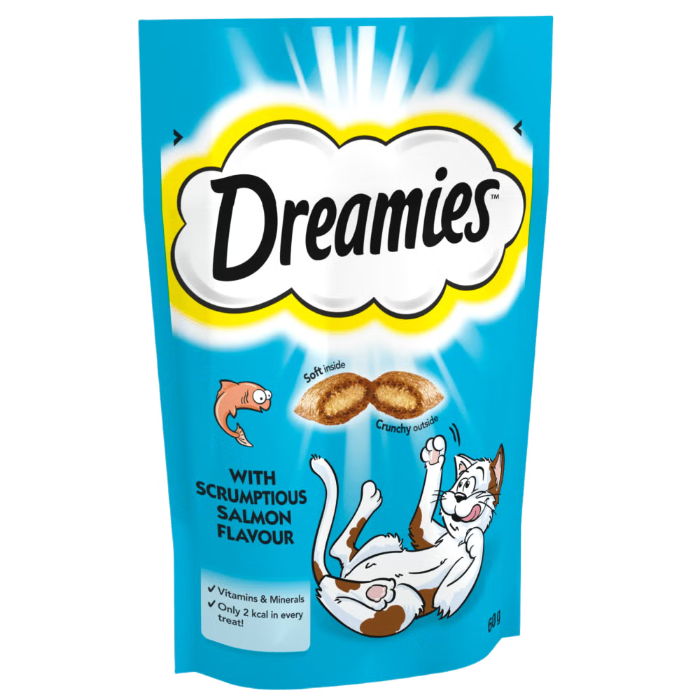 Dreamies: Cat Treats Salmon 60gm