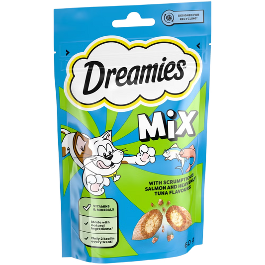 Dreamies: Cat Treats Salmon & Tuna 60gm