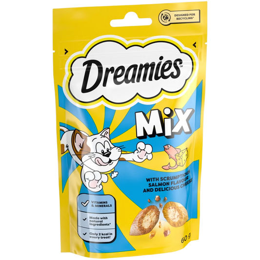 Dreamies: Cat Treats Salmon & Cheese 60gm