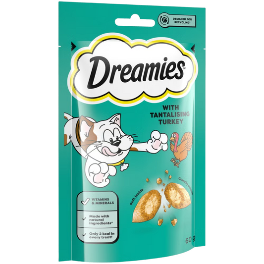 Dreamies: Cat Treats Turkey 60gm