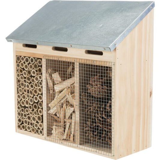 Trixie: Insect Hotel In Wood 30x30x14cm