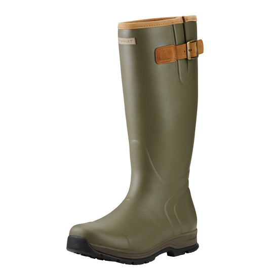 Ariat Burford Mens Insulated Wellington Olive Green