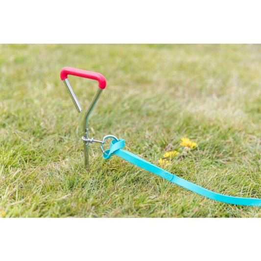 Trixie: Premium H-harness Lge-Xlge 75-100cm x 25mm Red