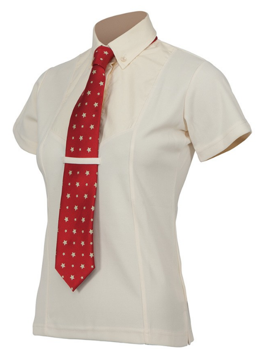 Childs Short Sleeve Tie Shirt Yellow