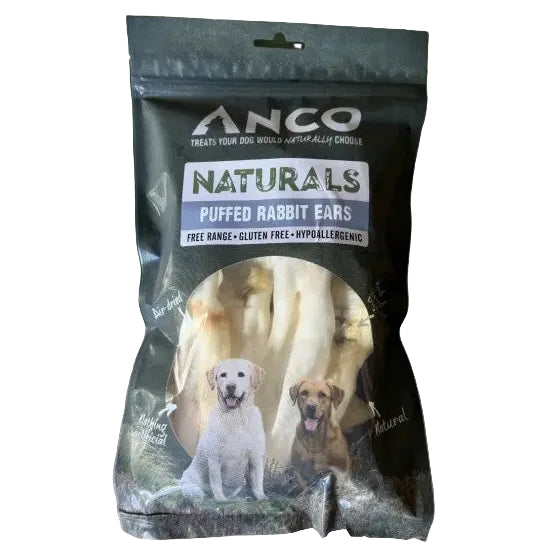 Anco Naturals: Puffed Rabbit Ears 100gm
