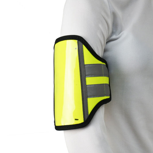 Hy Equestrian Reflector Phone & Key Holder: Yellow